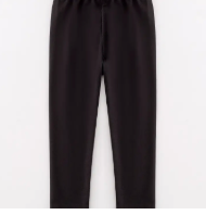Milk Silk Solid Color Leggings | black