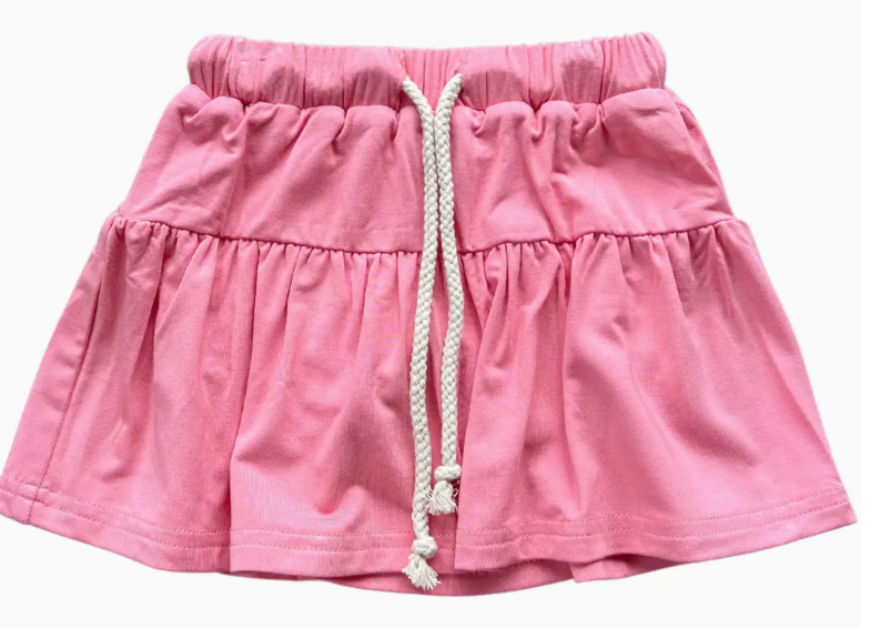 Girl's Skort Bamboo -Desert Rose