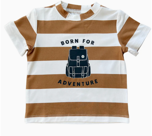 Boy's Short Sleeve Bamboo - Born for Adventure