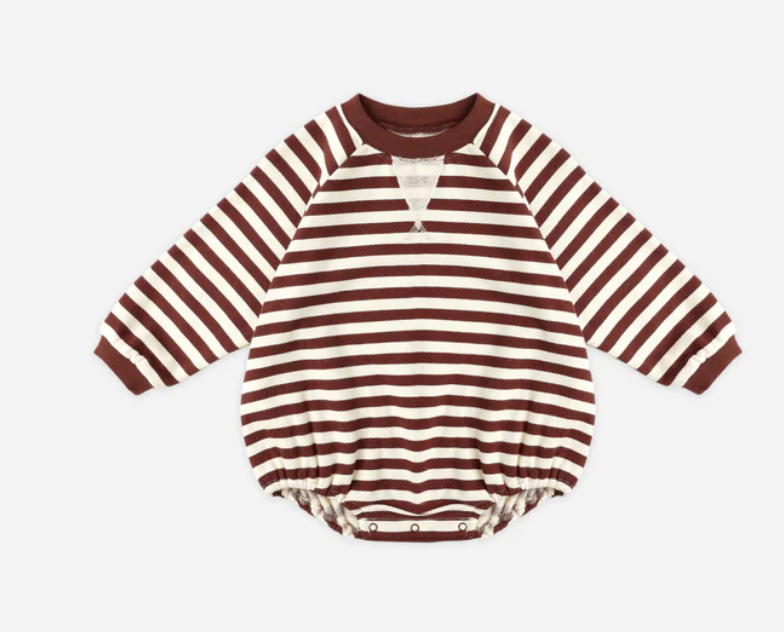 Plum Stripe Bodysuit