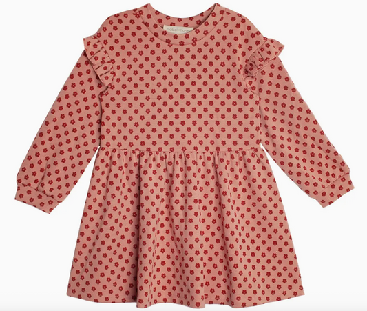 Red Velvet Dress | Pink / 8