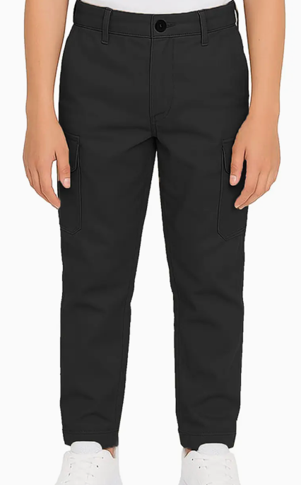 Boy’s Super Stretch Cotton Cargo Pants