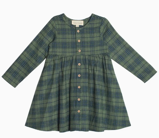 Cozy Creatures Dress | Green / 5