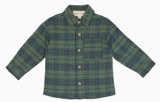 Cozy Creatures Brothers Top | Green / 4T