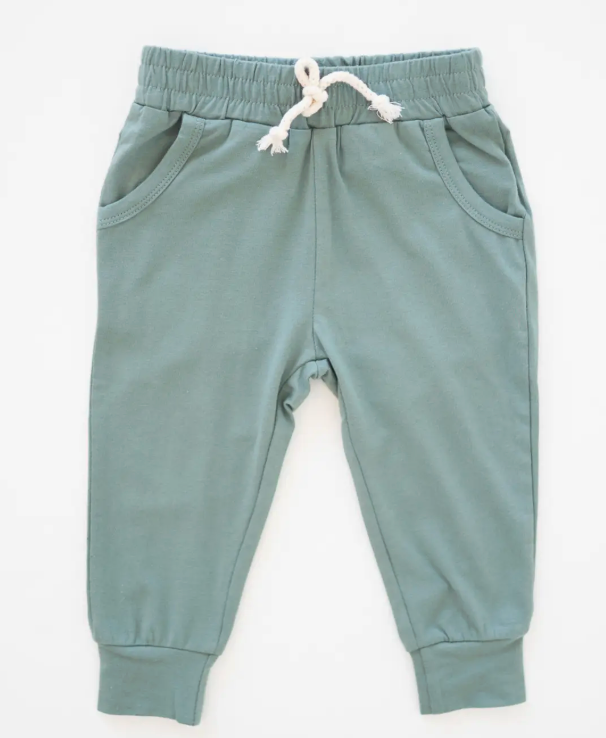Avery Jersey Jogger | Thyme | 6-7Y