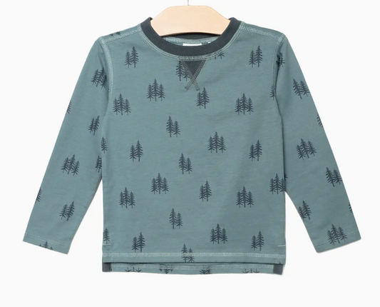 Whistle Patch Tee- Twilight Forest | 2Y