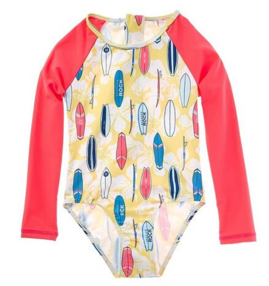 ROCK THE BOARD LS SURF SUIT
