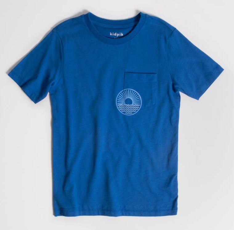 Surf Pocket Tee | Turkish Sea / 2T