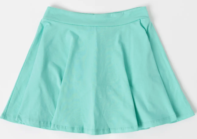 Simple Skater Skort | Jadite / XS (5/6)