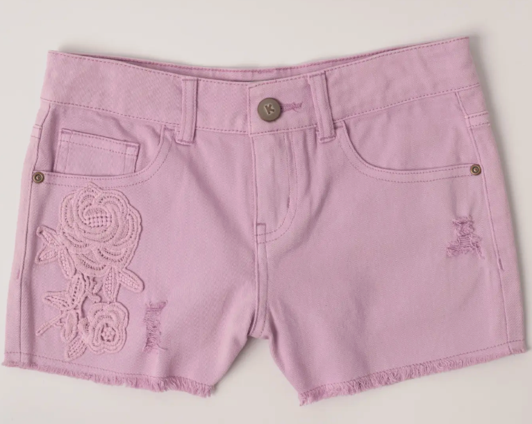 Rose Patch Short | Orchid Bouquet / 10