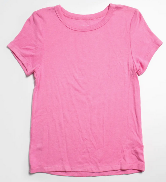 Ribbed Crew Tee | Rosebloom / M (10)
