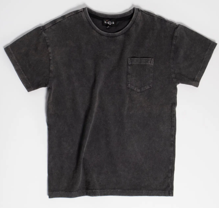Oversized Pocket Tee | Blackened Pearl / XS (5/6)