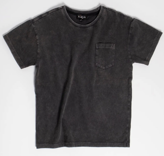 Oversized Pocket Tee | Blackened Pearl / S (7/8)