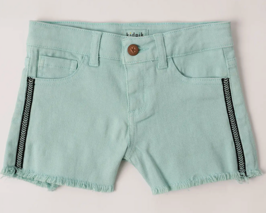 Overdyed Trimmed 5Pkt Short | Blue Tint / 5