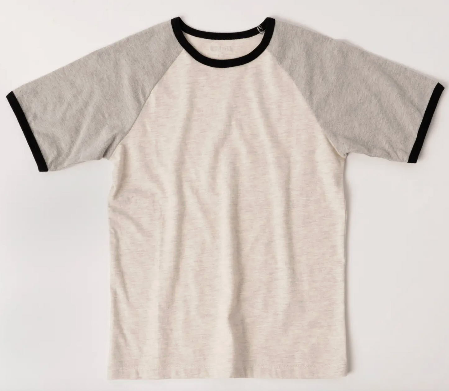 Color Block Raglan Tee | Oatmeal / XS (5/6)