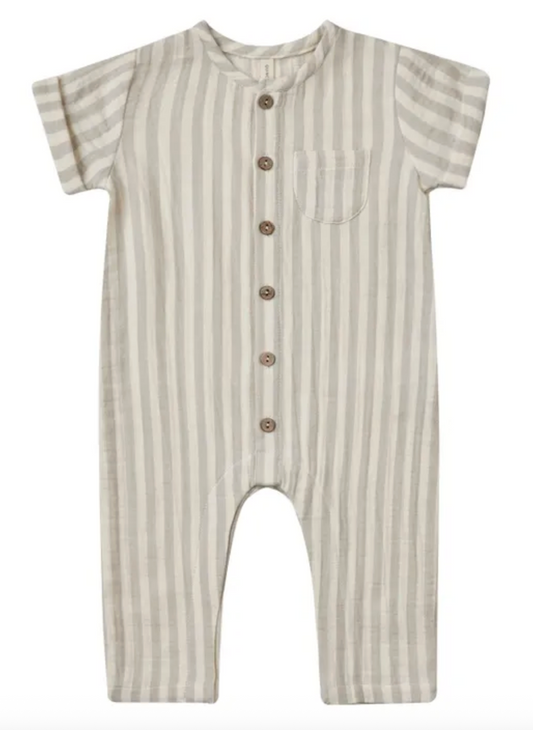 charlie jumpsuit || ash stripe