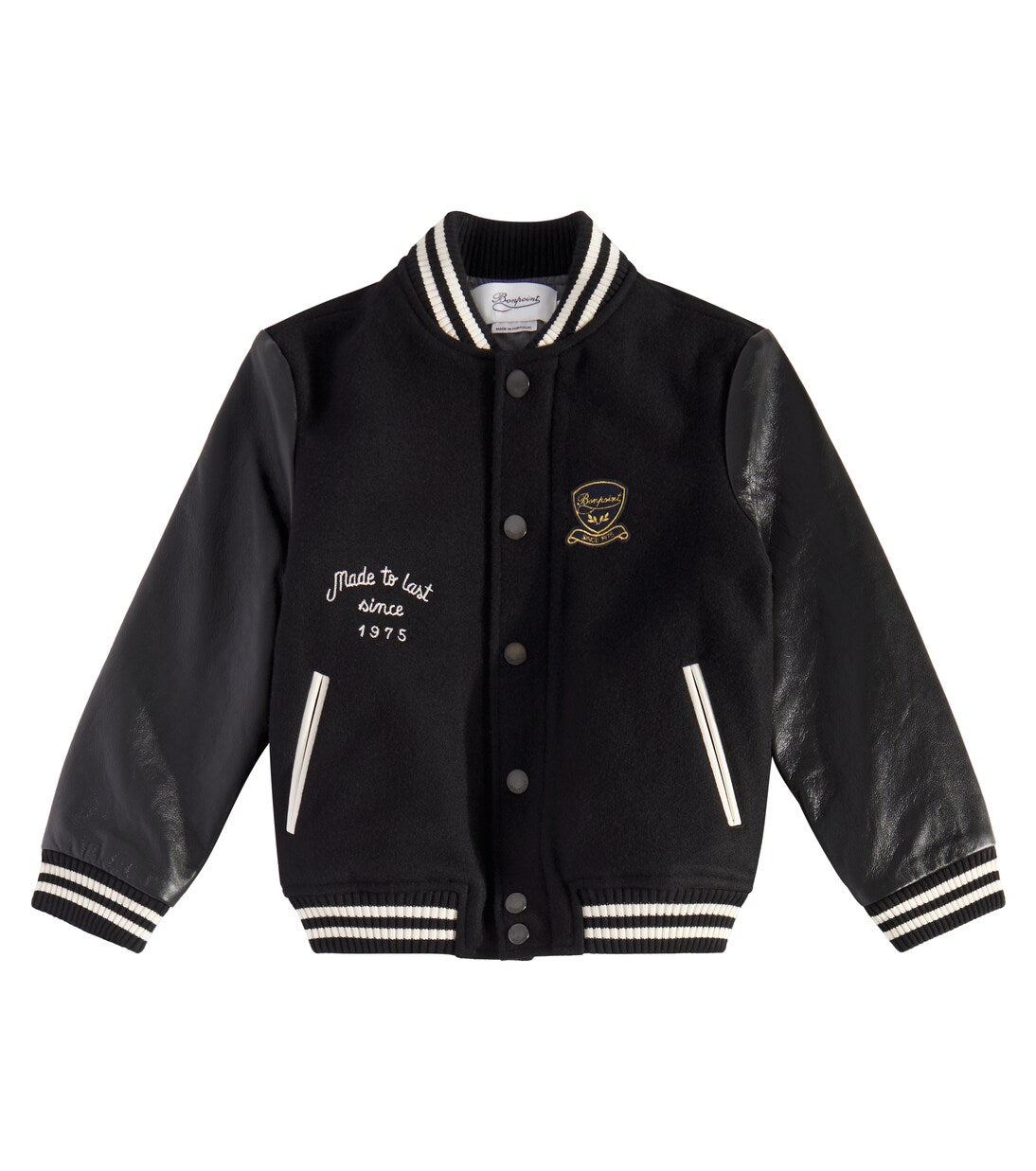 B varsity jacket