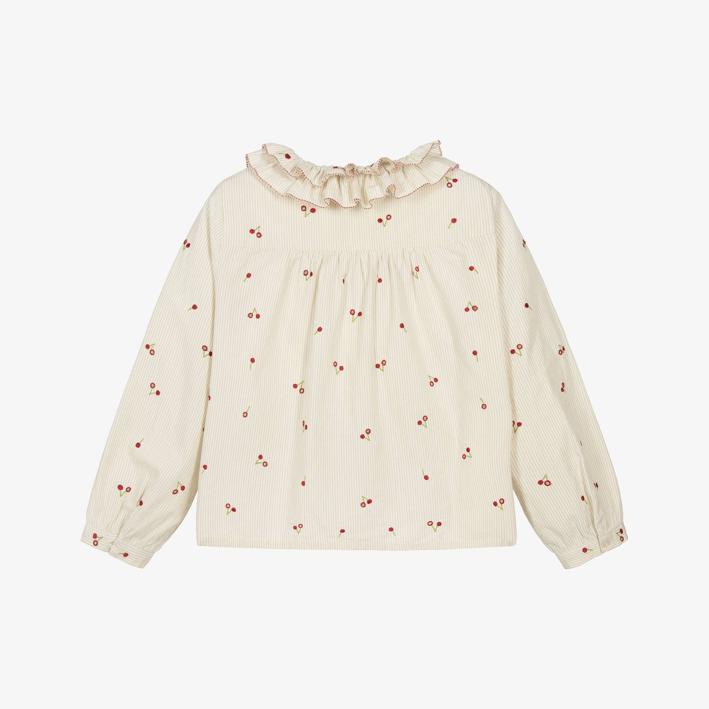 Gold cherry blouse