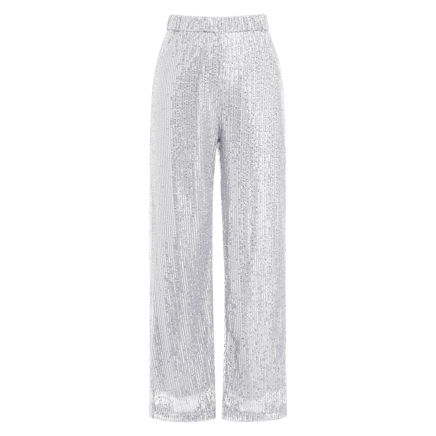 Sparkling silver pants
