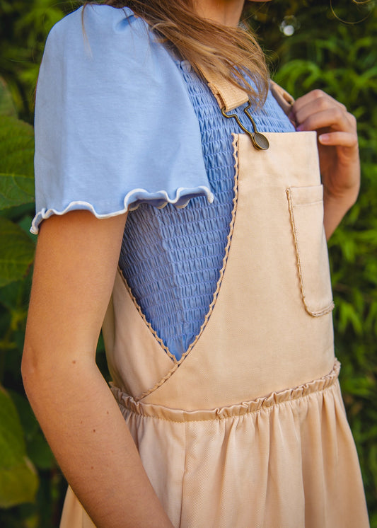 Bluebell Top | Cornflower Blue