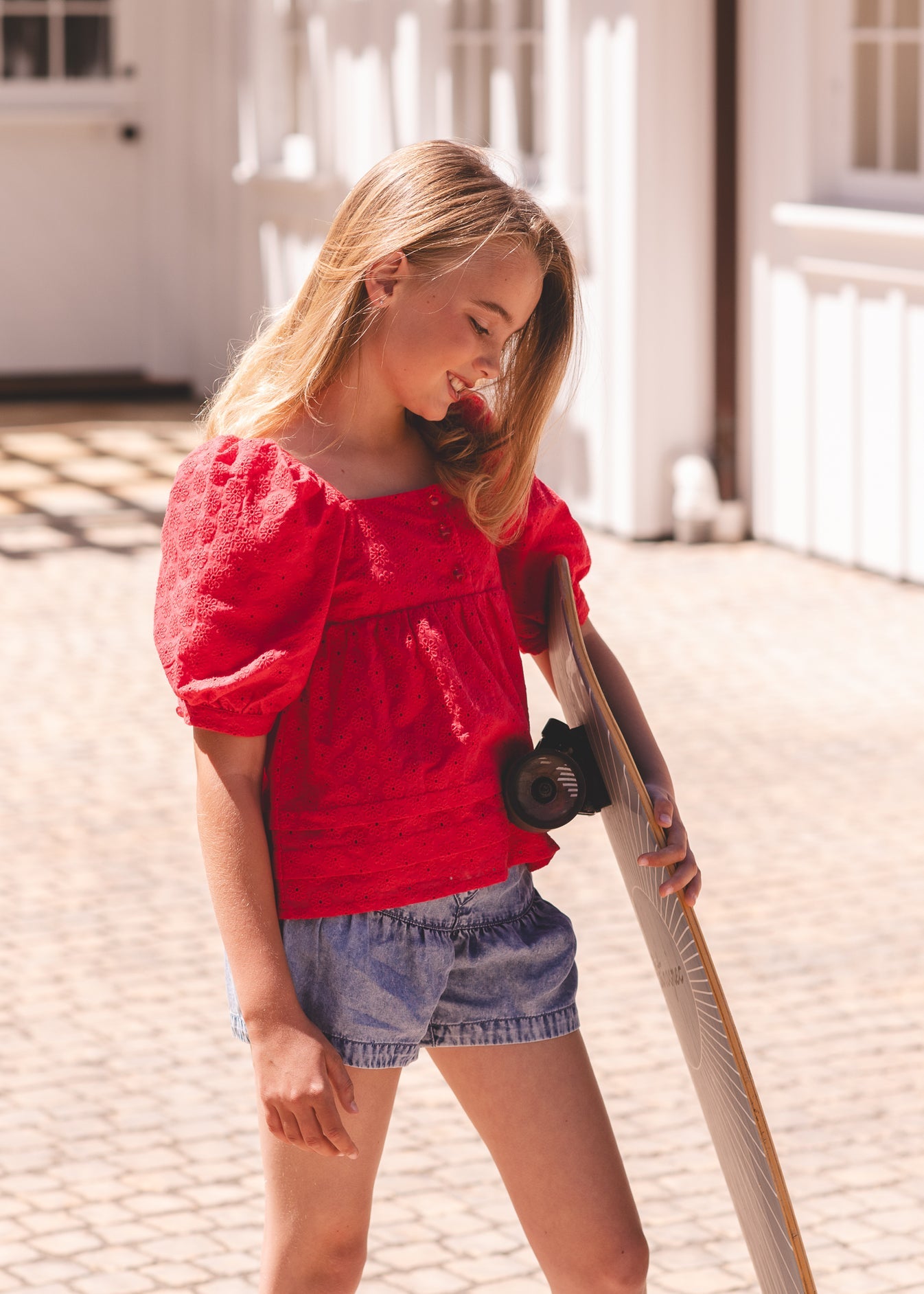 Strawberry Fields Top | Strawberry Red