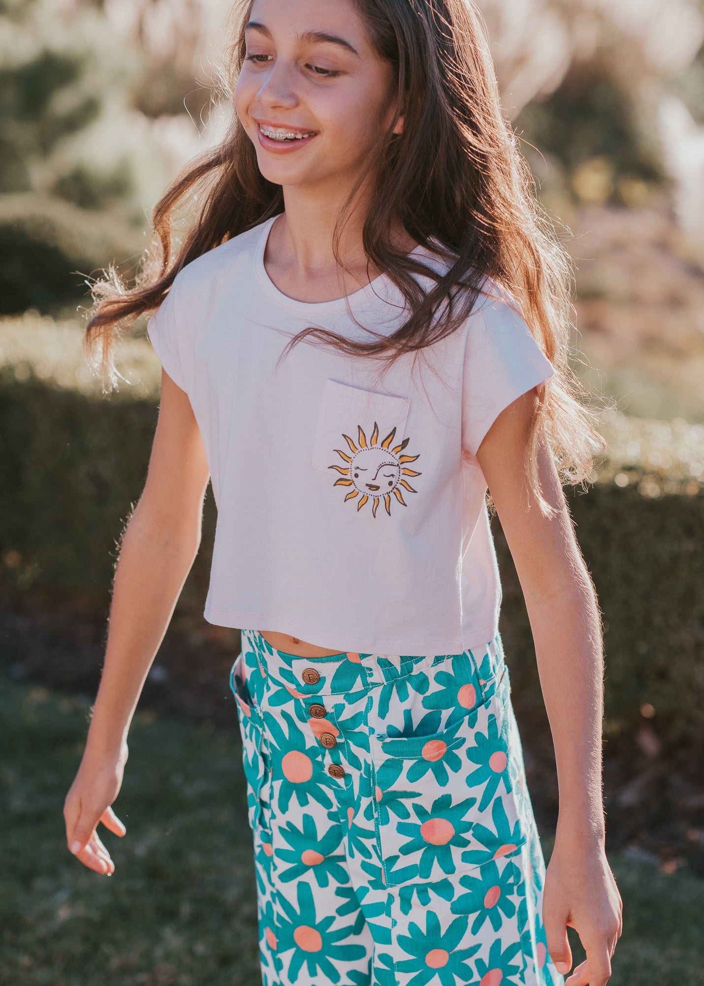 Sunkissed Tee | Pale Pink