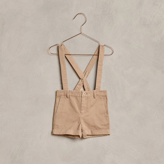suspender short | cafe