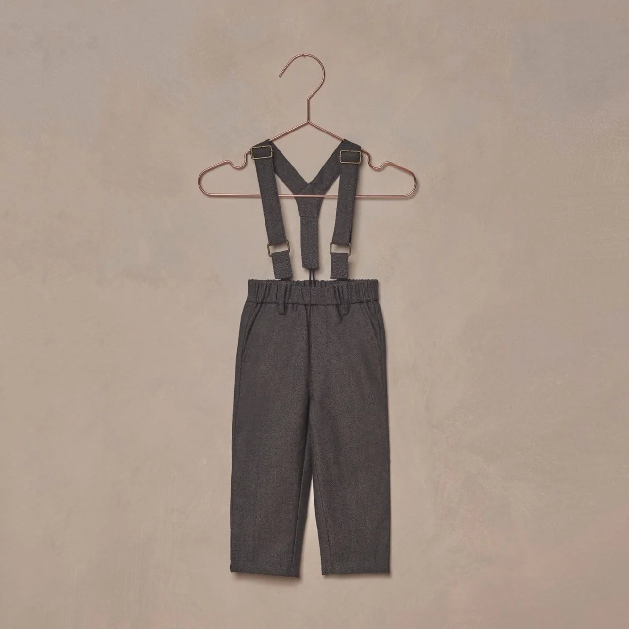 suspender pant || black