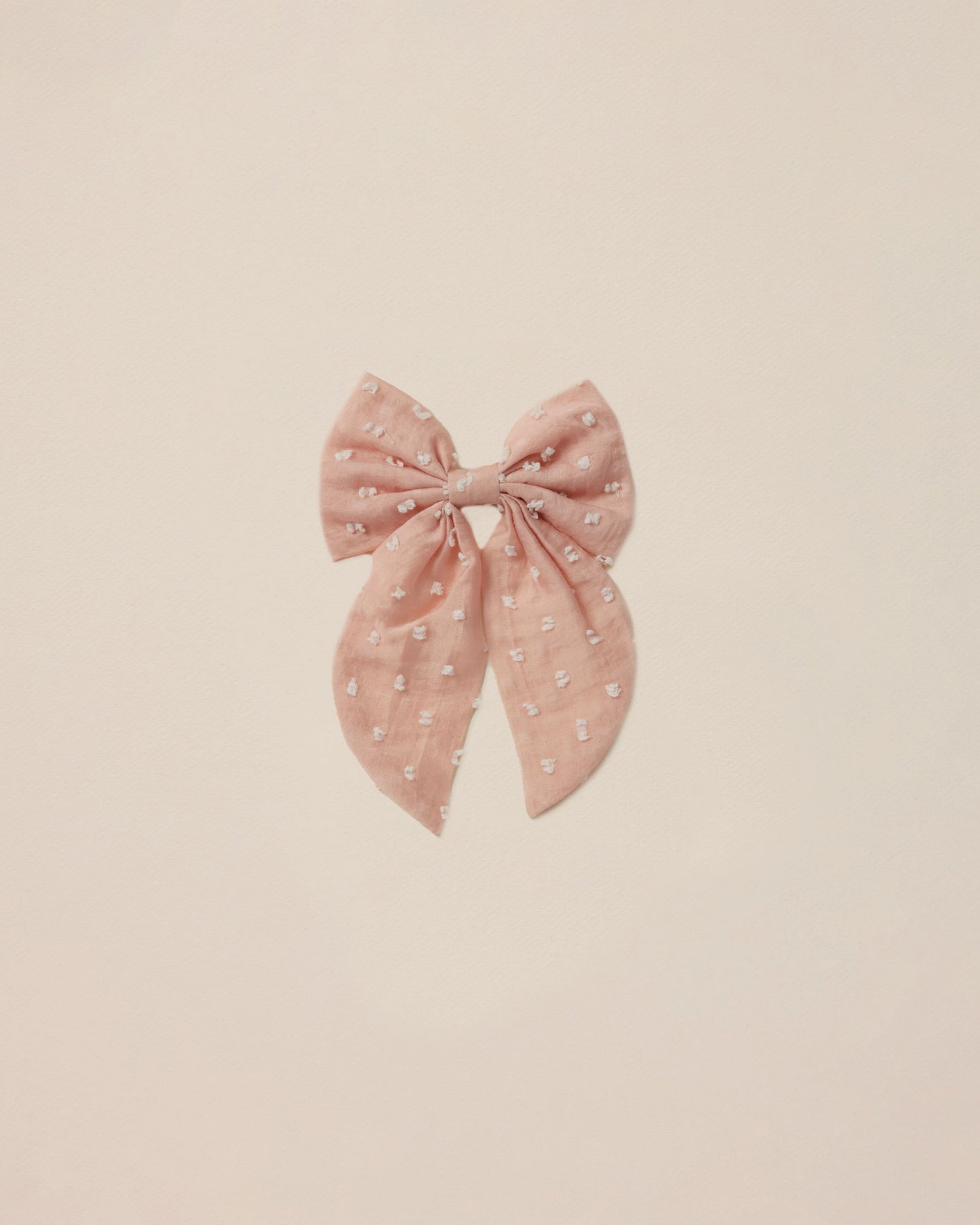 oversized bow || blush