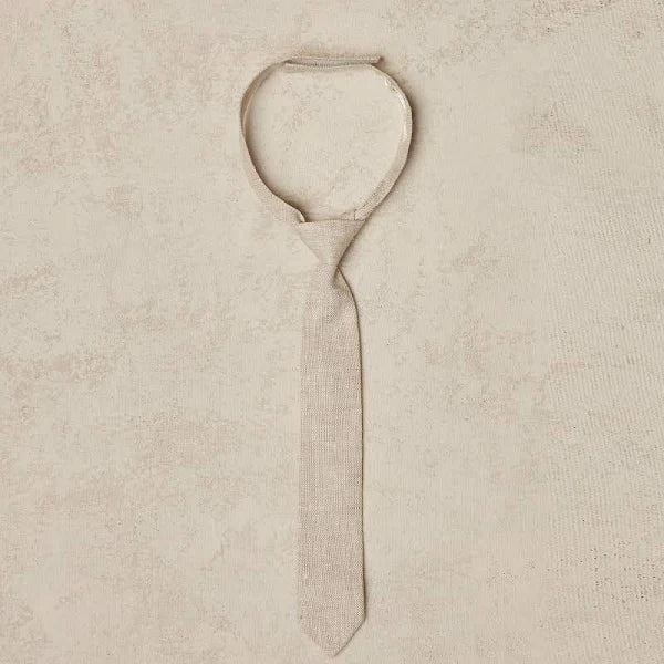 skinny tie | linen
