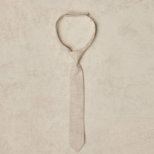 skinny tie | linen