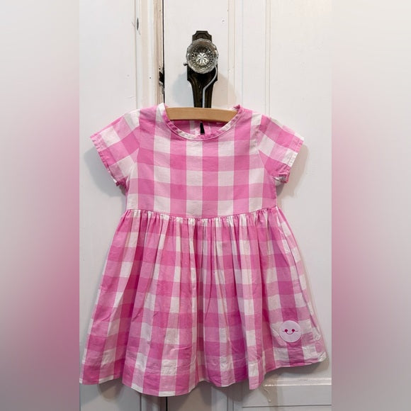 Chocolate Gingham Swing