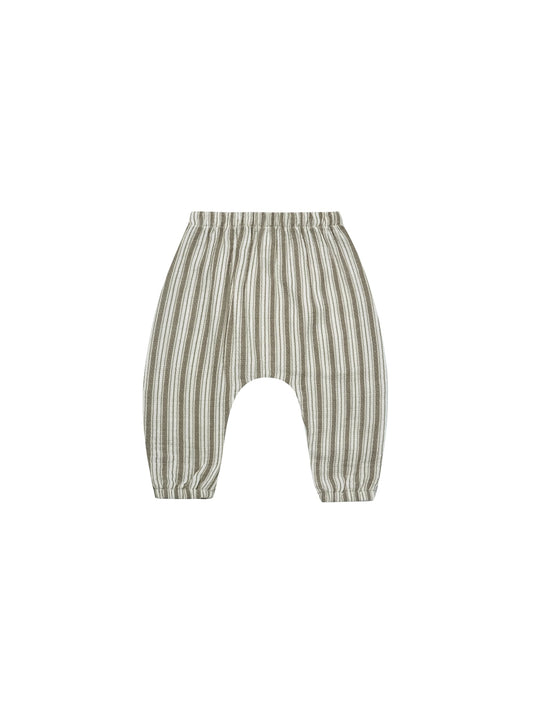 woven pant | fern stripe