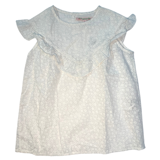 FLOWER ENGRAVED SMOCK