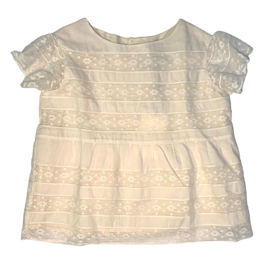 CREAM SMOCK