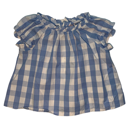 PLAID SMOCK