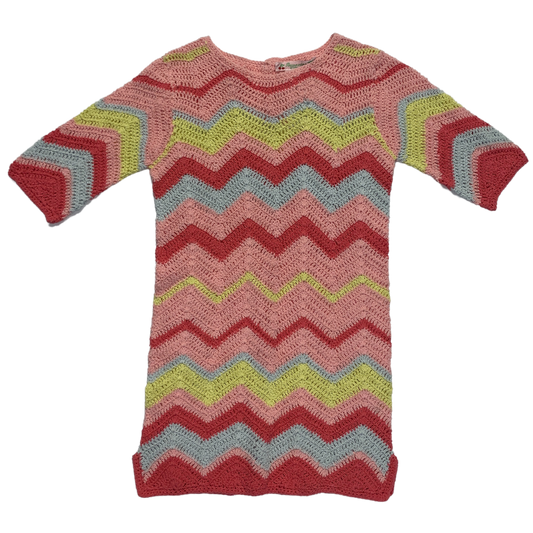 RAINBOW CROCHET DRESS