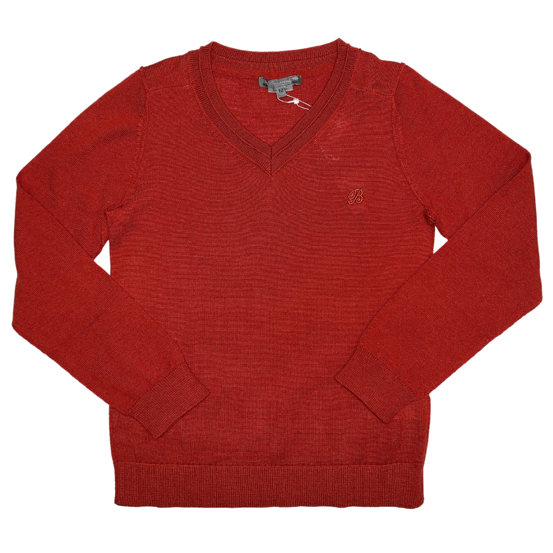 BASIC V-NECK SWEATER