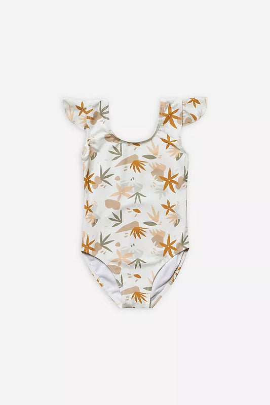 Frill Onepiece | Abstract Jungle
