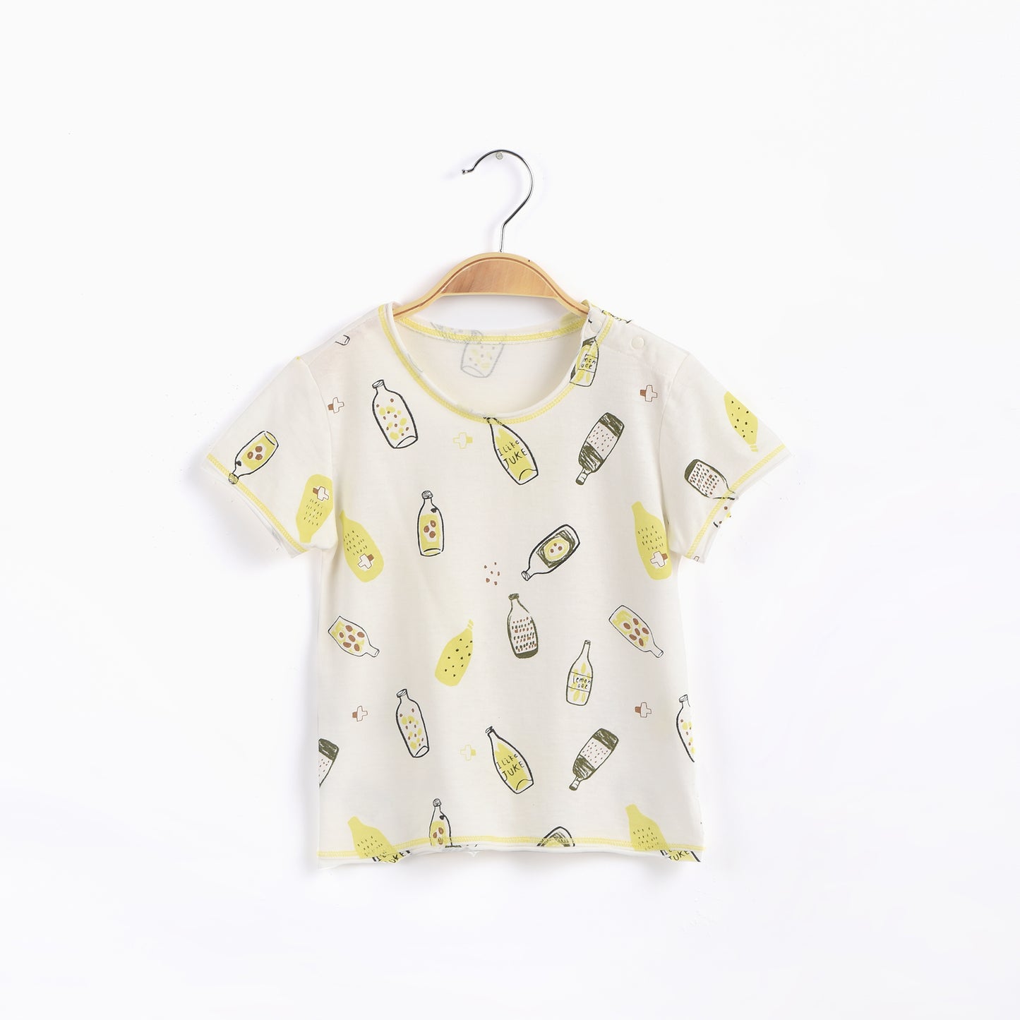 bottle print s/s t-shirt