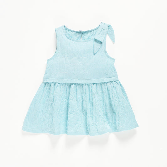Sleeveless Round Neck Dress