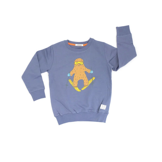 yeti snowboard print sweat