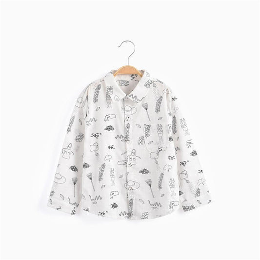 Print L/S Shirt