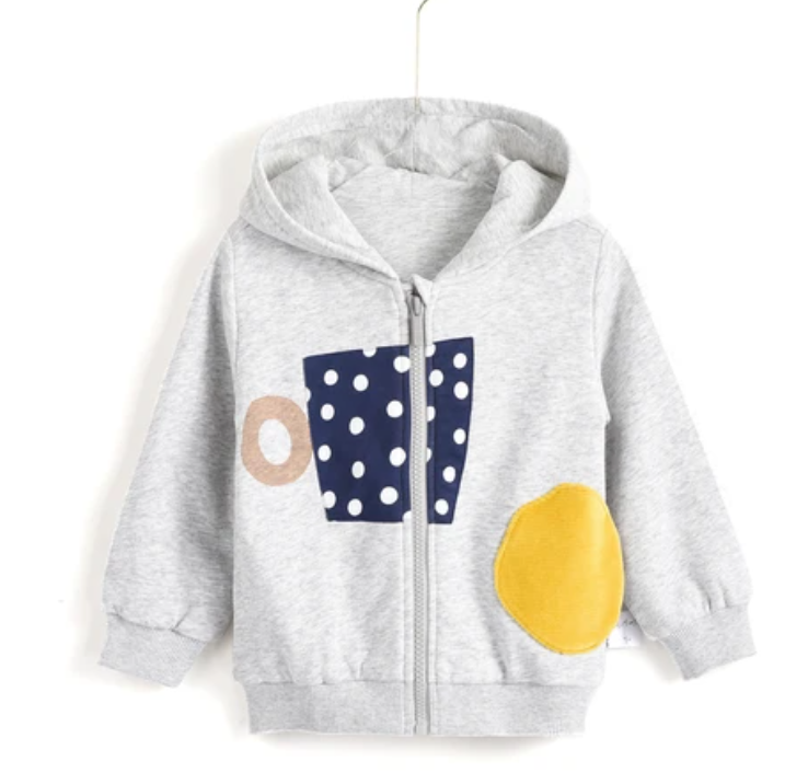 Patches Hooded Sweatshirt