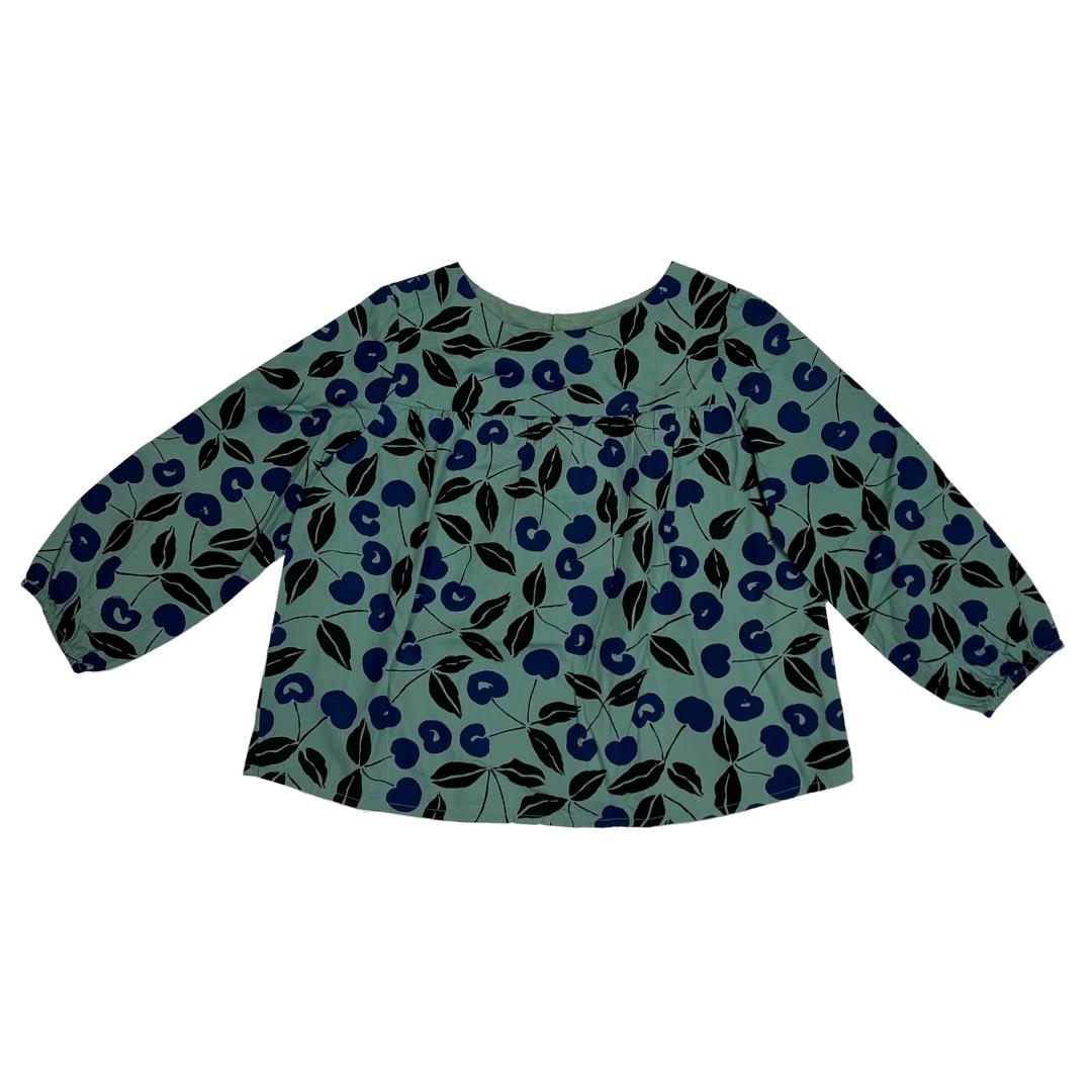 BLUE CHERRY KISSES TOP