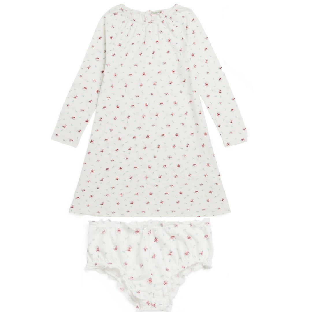 BTI3264NU CHEMISE DE NUIT AVEC CULOTTE DANS POCHETTE