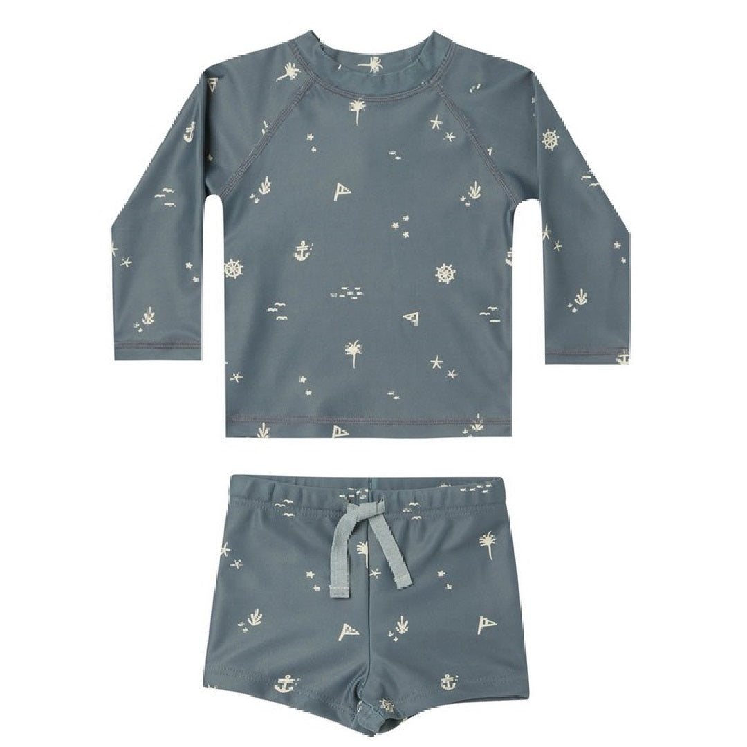 RASHGUARD BOYS SET | NAUTICAL