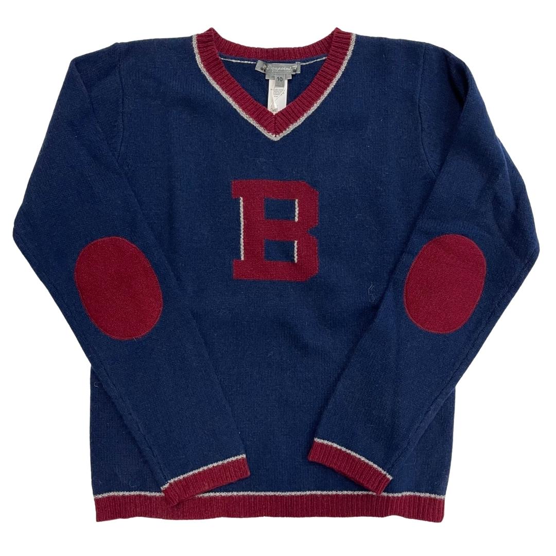 B pullover navy