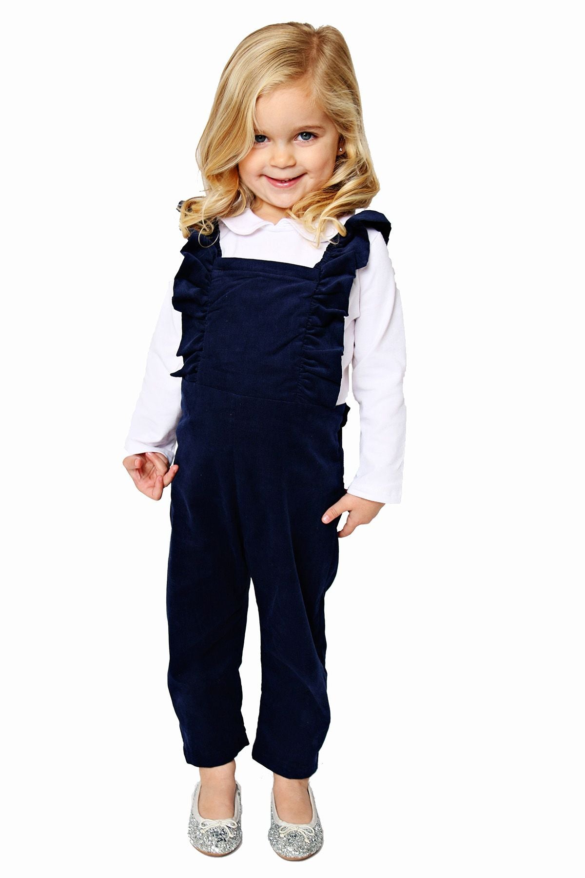 Classic navy cord flutterall