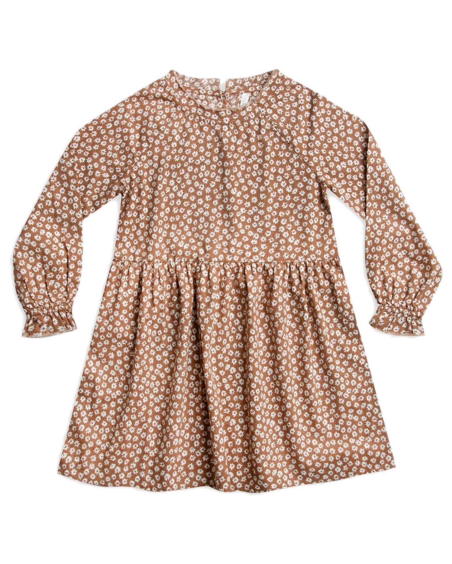 Ditsy Janie Dress || Caramel